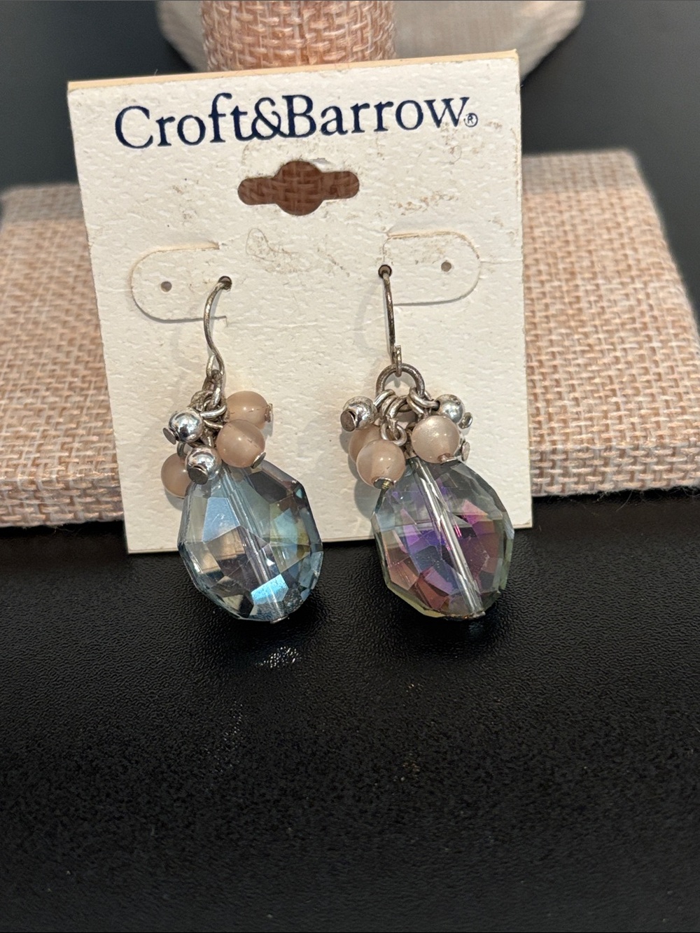 Croft & Barrow Beaded Drop Earrings